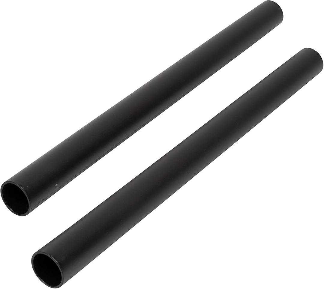Shop-Vac 9199500 1.5 Inch Diameter Extension Wands, Polypropylene, Black, (2-Pack)