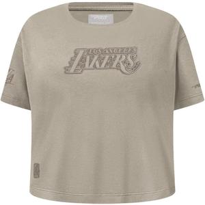 Pro Standard NBA Girls Big Girls NBA Neutral Cotton Short Sleeve Boxy Tee