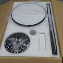 Ceiling Fans with Lights and Remote, Low Profile Ceiling Fan with Light, APP, 6 Speed, Dimmable, DC Motor, Quiet, Timer, Flush Mount Modern Ceiling Fan for Bedroom Living Room (44 inch, Black)