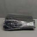 6 Pack 10 ft Heavy Duty Metal String Light Poles Adjustable Outdoor Lighting Stand for Patio,Backyard,Garden,Party & Wedding Rustproof & Sturdy with Hooks