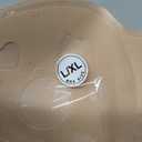 Zacca Adhesive Bra, 2 Pairs Breast Lift Tape Lift Up Invisible Bra Nipple less Covers Sticky Bras Silicone Breast Lift Pasties (Beige/Black), L/XL
