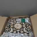 Addison Rugs Chantille ACN2200 Black 5' x 7'6" Indoor/Outdoor, Machine Washable, Easy Clean, Non Shedding, Bedroom, Living Room, Dining Room, Kitchen, Patio Rug