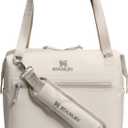 Stanley All Day Julienne Soft Cooler Bag and Lunch Box | Insulated Travel Bag with Zipper | BPA-Free (Cream)