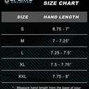 Sports Unlimited Clutch Adult Receiver Football Gloves (X-Large, Black)