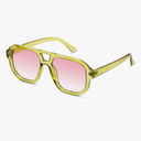 livho Trendy Polarized Square Aviator Sunglasses Women Men Square Eyewear Frame, Retro Sun Glasses for Women Men 2025 Shades