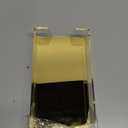 MyGift Modern Metal Wire Bathroom Paper Hand Towel Holder in Brass Tone Finish, Guest Bathroom Countertop Vanity Disposable Folded Trifold, C-fold, (Clear)