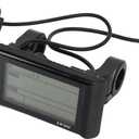 VBESTLIFE Escooter LCD Display Meter, 24V 36V 48V 60V SW900 Panel LCD Meter with 5 Pin Interface for Electric Scooter