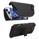 Full Case for ASUS Rog Ally 2023, Protective Handheld Case Skin with Detachable Front Shell Cover and Kickstand for Rog Ally, Black