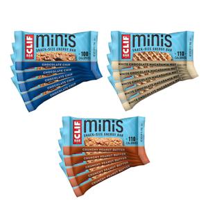 CLIF BAR Minis Snack-Size Energy Bars, Variety Pack, 30ct