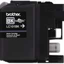 Brother Genuine Standard Yield Black Ink Cartridge, LC101BK, Replacement Black Ink, Page Yield Upto 300 Pages, LC101