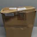 Honeydak 24 Pcs 32oz Christmas Plastic Bucket with Handle 5.3 x 4.8 x 3.7 Inches Reusable Christmas Treat Buckets for Gift Red Green Color Stripes Food Container for Xmas Winter Holidays Party Favors