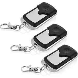 Garage Door Opener Remote for Liftmaster Chamberlain Craftsman Opener with Purple Yellow Red Orange Green Learn Button, Keychain Type, 3 Pack