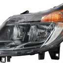 TRQ Left Headlight Assembly Drivers Side Compatible with 2014-2022 Ram ProMaster 1500 ProMaster 2500 ProMaster 3500 CH2502254