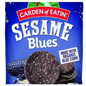Garden of Eatin' Tortilla Chips, Sesame Blues, 5.5 oz (Pack of 12) BB 12 FEB 2026