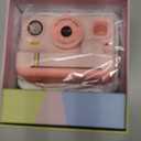 Instant Print Camera for Kids, Christmas Birthday Gifts for Girls Boys Age 3-15, 1080P Selfie Portable Digital Video Camera with 32GB SD Card, 3-Colored Print Paper- Pink