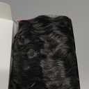 Deep Water Wave Headband Wig for Black Women Loose Wave Synthetic Wig with Headband Attached Glue less None Lace Frontal Curly Wig 20 inch 150% Density 1B/Gray