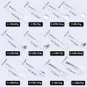 Stainless Steel Kitchen Utensils 12 Pcs, Small Cooking Utensils Set,Spatulas,Ladle,Skimmer,Tunners,Serving Spoon,Spaghetti Spoon,Fork,Potato Masher,Egg Whisk,Tongs,Dishwasher Safe