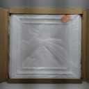 Art3d PVC Ceiling Tiles, 2'x2' Plastic Sheet in White (12-Pack)