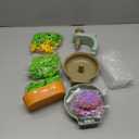 GirlsHome 300+PCS Fabric Flower Bouquets Toys, DIY Flower Making Kit for Kids, Arts and Crafts for Kids, Reusable Educational Preschool Toy, Valentines Day Gift Birthday Gifts for 4 5 6 7 8+ Year Old (Green Brown)