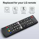 (Pack of 1) for LG Smart TV Remote Control Replacement Universal for All LG Smart TVs