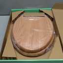 Toilet Seat, Oak Wood, Solid Wood, High Gloss Finish, PIKLiDS (Elongated)
