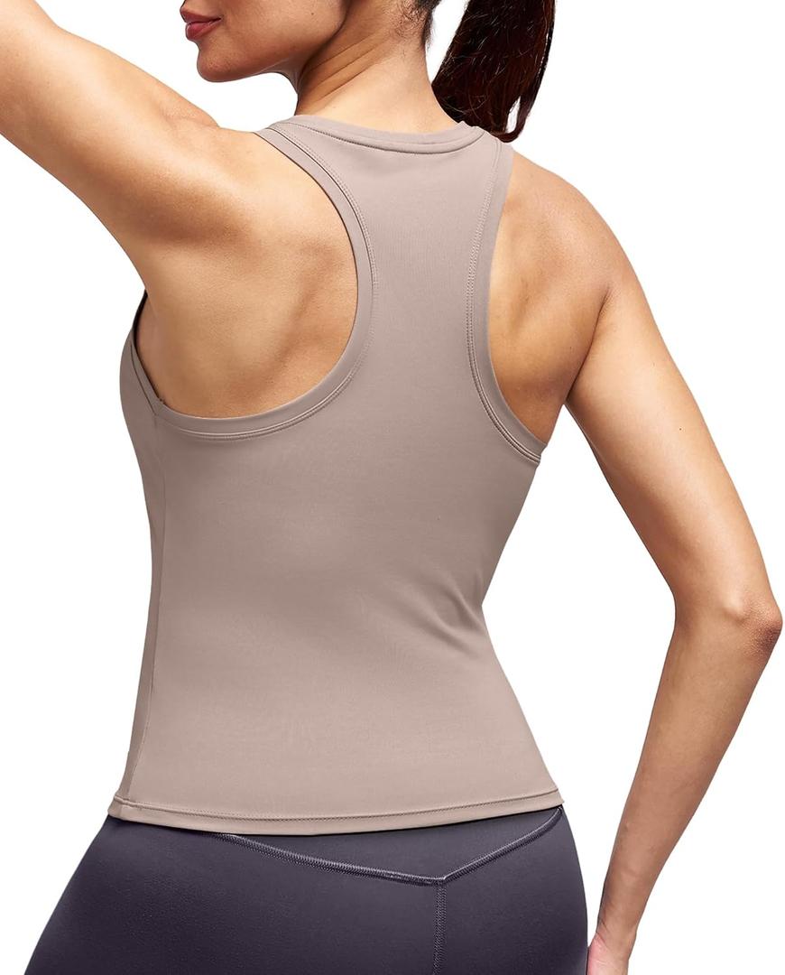 Alaroo Workout Tops for Women Sleeveless Racerback Tank Tops XL