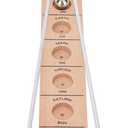 Akozon Games Wooden Adult Intelligent Puzzle Balance Desktop Ball Leisure Game