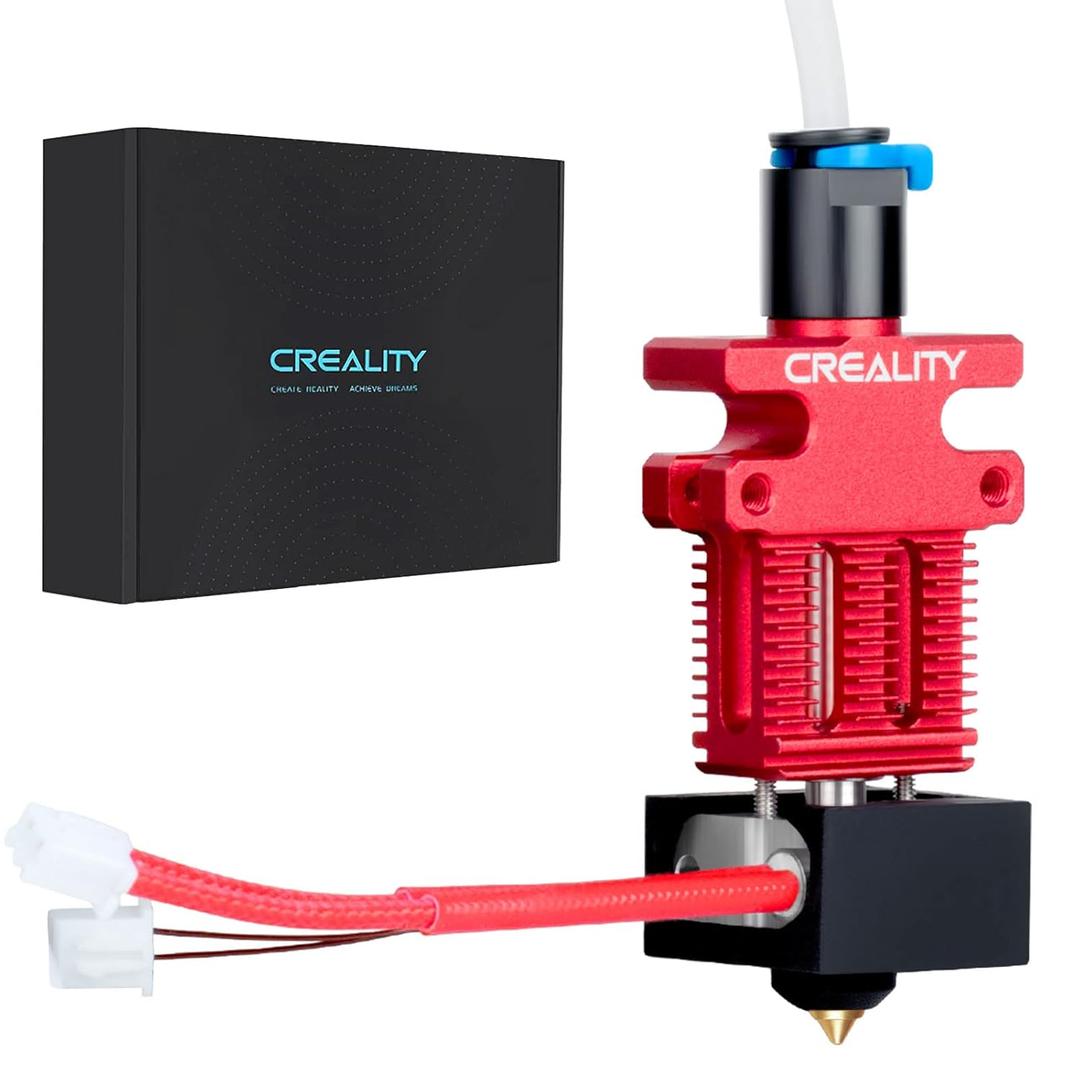 Creality CR6 SE 3D Printer Hotend Extruder Kit, Assembled Aluminium Alloy Hot End Kit with PTFE Tube, Heat Block, 0.4mm Nozzle and Silicone Sock for CR6 SE 3D Printer