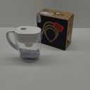 Brita Metro Water Filter Pitcher with SmartLight Change Indicator, BPA-Free, Replaces 1,800 Plastic Water Bottles a Year, Lasts Two Months, Includes 1 Filter, Small - 6-Cup Capacity, White