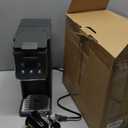 K Cup Coffee Maker With Bold Setting, Single Serve Hot & Iced Coffee Maker for K-Cup and Grounds, 52oz Removable Reservoir, 6 to14oz Brew Sizes, Pod Coffee Machine With Reusable Filter, Gray