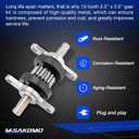 RV 15-Tooth Standard Gear Pack Assembly Compatible with Slide-Out Tubing Slide Arm 2.5" x 2.5"