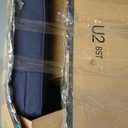 AAAAAcessories Outdoor Deep Seat Cushions, Waterproof, Fade-Resistant Patio Furniture Replacement Cushions, 24" x 24" x 5", Set of 2, Blue (24x24-19'' Mid Back-2 Count)