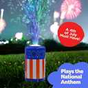 Move2Play Bubble Blower | Bubble Machine | Bubble Toy for Toddlers, Boys and Girls | Indoor & Outdoor | Birthday Party | Summer Fun | Gift for Girls 1, 2, 3, 4+ Years Old (4th of July)