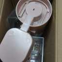 lemtrflo No Mess Bird Feeder Water Dispenser Set, Bird Feeder for Cage, Cage Accessories for Cockatiels, Finches, Budgies and Canaries (pink)