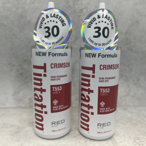 TINTATION Semi-Permanent Hair Color 5 fl oz CRIMSON T553 Level: 5 (2 Pack)