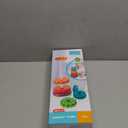 Educational Spinning Stacking Toys, Rainbow Stacking Rings Baby Toy, Montessori Sensory Learning Toy for Girls and Boys Toddlers Toys for 1-3 Year Old