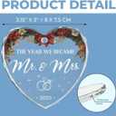 Pawfect House Wedding Ornament 2025, Engagement Mr And Mrs Gifts, Wedding Gift For Couples, First Christmas Married Ornament 2025, Bridal Shower Gift, Christmas Ornaments For Newlywed, Bride And Groom (Style 8)