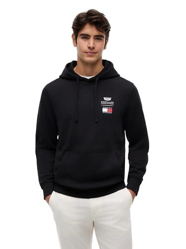 Tommy Hilfiger Formula 1 Mens Tommy X Cadillac F1 Team Logo Hoodie, Medium