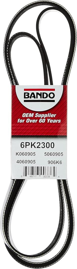 Bando USA 6PK2300 OEM Quality Serpentine Belt