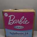 Graco TurboBooster 2.0 Backless Booster Car Seat, Barbie Painterly, Travel Booster Seat for Children Ages 4-10, Weight 40-100 Pounds and Height up to 57 Inches