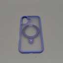 TORRAS Magnetic for iPhone 16 Case with Stand, Built-in Stand Compatible with MagSafe, 3X Military-Grade Protection, Translucent Slim Phone Case for iPhone 16 6.1'', Matte Blue