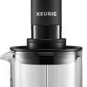 Keurig SimpleCafe Frother, Rechargeable Handheld Milk Frother for Lattes, Cappuccinos & Iced Coffee, USB Cord Included, Microwave-Safe Frothing Cup, Hot & Cold Foam Maker