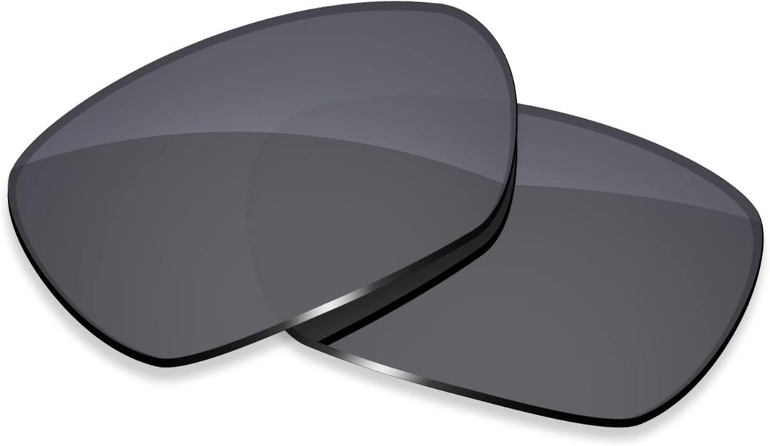 ToughAsNails Polarized Replacement Lenses for Oakley Ten OO9128 Sunglasses - More Options (Black Chrome - Polarized)