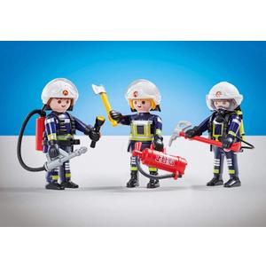 PLAYMOBIL 6586 Brigade B Firefighters, Multicolor