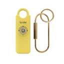 She’s Birdie––The Original Personal Safety Alarm for Women by Women––130dB Siren, Flashing Strobe Light, Solid Brass Key Chain and Key Ring in 5 Pop Colors. (Color Lemon)