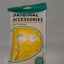 Case Cover for R36S Plus Handheld Game Console, Slim Soft Silicone Protective Case with Lanyard for R36S Plus, Anti-Scratch,Shockproof,Yellow