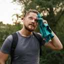 BAGAIL Camping Towel with EVA Case, Compact & Ultra Soft Microfiber Travel Towel - Super Absorbent & Lightweight Quick Dry Towels for Sports, Beach, Gym, Backpacking, Hiking and Yoga (S - 20" x 40", Green)