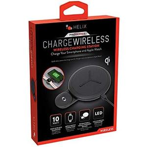 Helix Emerge Tech Wireless Charging Station with Built in Smart Watch Charger