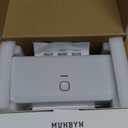 MUNBYN Bluetooth Thermal Label Printer RW403B, Wireless 4x6 Shipping Label Printer for Small Business, Compatible with Android, iPhone, Windows, Mac, Chromebook, Print Width 1.57"-4.25" (Grey)