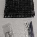 12 Sheet Small Wire Plant Protectors with Nylon tie Plant Protector 12 Garden Wire Plant Mesh U-Shaped Garden Stakes for Plants, Vegetables and Shrubs (12)